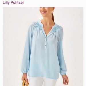 Lilly Pulitzer silk blouse